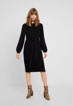Vero Moda Vmsvea O Neck Dress - Gebreide Jurk - Black -Vero Moda 0023f50536774d7181cf536f5dd52a48