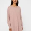 Vero Moda Vmbrilliant Ls O Neck Long - Trui - Rose