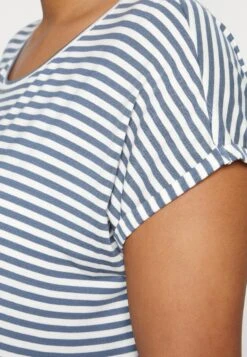 Vero Moda Curve Vmaya Plain Curve - T-Shirt Print - China Blue/Pristine -Vero Moda 02fccd02315d43869b19d950ecc3190e