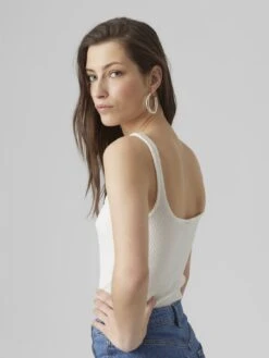 Vero Moda Vmisla Tank - Top - Snow White -Vero Moda 05598eaffc2247289c566145c0b89443