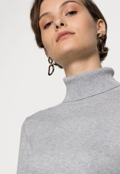 Vero Moda Tall Vmglory Rollneck - Trui - Light Grey Melange 9 Vero Moda Tall Vmglory Rollneck - Trui - Light Grey Melange -Vero Moda 06cd2cd77ca94ad18b03d1e2c121e618