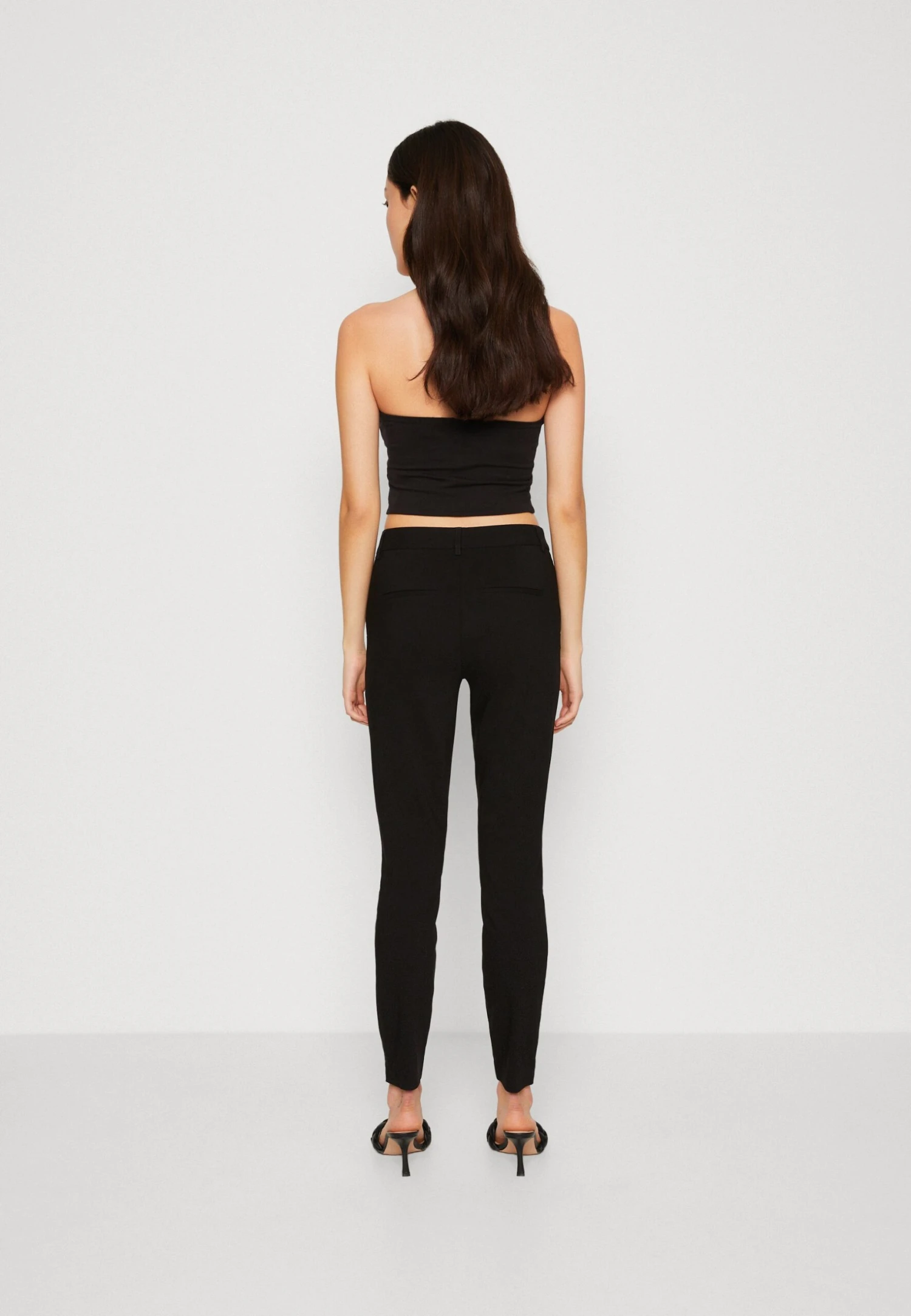 Vero Moda Vmmille Slim- Broek - Black 3 Vero Moda Vmmille Slim- Broek - Black - Afbeelding 3