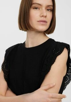 Vero Moda Vmhollyn Ss Noos - T-Shirt Print - Black 8 Vero Moda Vmhollyn Ss Noos - T-Shirt Print - Black -Vero Moda 07d7d04ac2594ea68afd25011ed14613