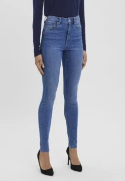 Vero Moda Jeans Skinny Fit - Medium Blue Denim