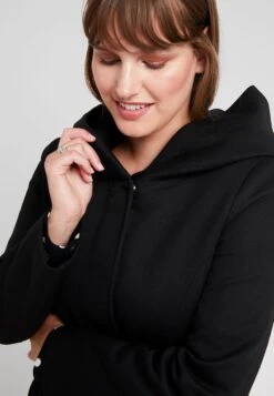 Vero Moda Curve Vmverodona - Halflange Jas - Black -Vero Moda 09deca780833427d836fb8ce96230b08