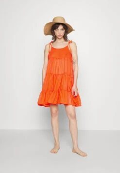 Vero Moda Vmlesley Beach Dress - Strandaccessoire - Scarlet Ibis -Vero Moda 0a57eff2fca24c81a2408b0cd6b5c6a3