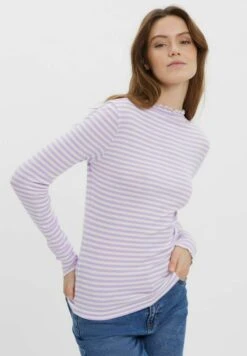 Vero Moda High Neck - Longsleeve - Lavendula