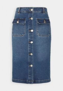 Vero Moda Vmperry Skirt - Kokerrok - Medium Blue Denim -Vero Moda 0cc68a1673e04da493580cc511768ce6