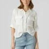Vero Moda Overhemdblouse - Snow White