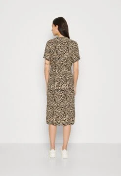 Vero Moda Vmvica S/S Ga Wvn Noos - Blousejurk - Beige/Black 8 Vero Moda Vmvica S/S Ga Wvn Noos - Blousejurk - Beige/Black -Vero Moda 0f47cb530f1b4df79d2c4faa6825a70f
