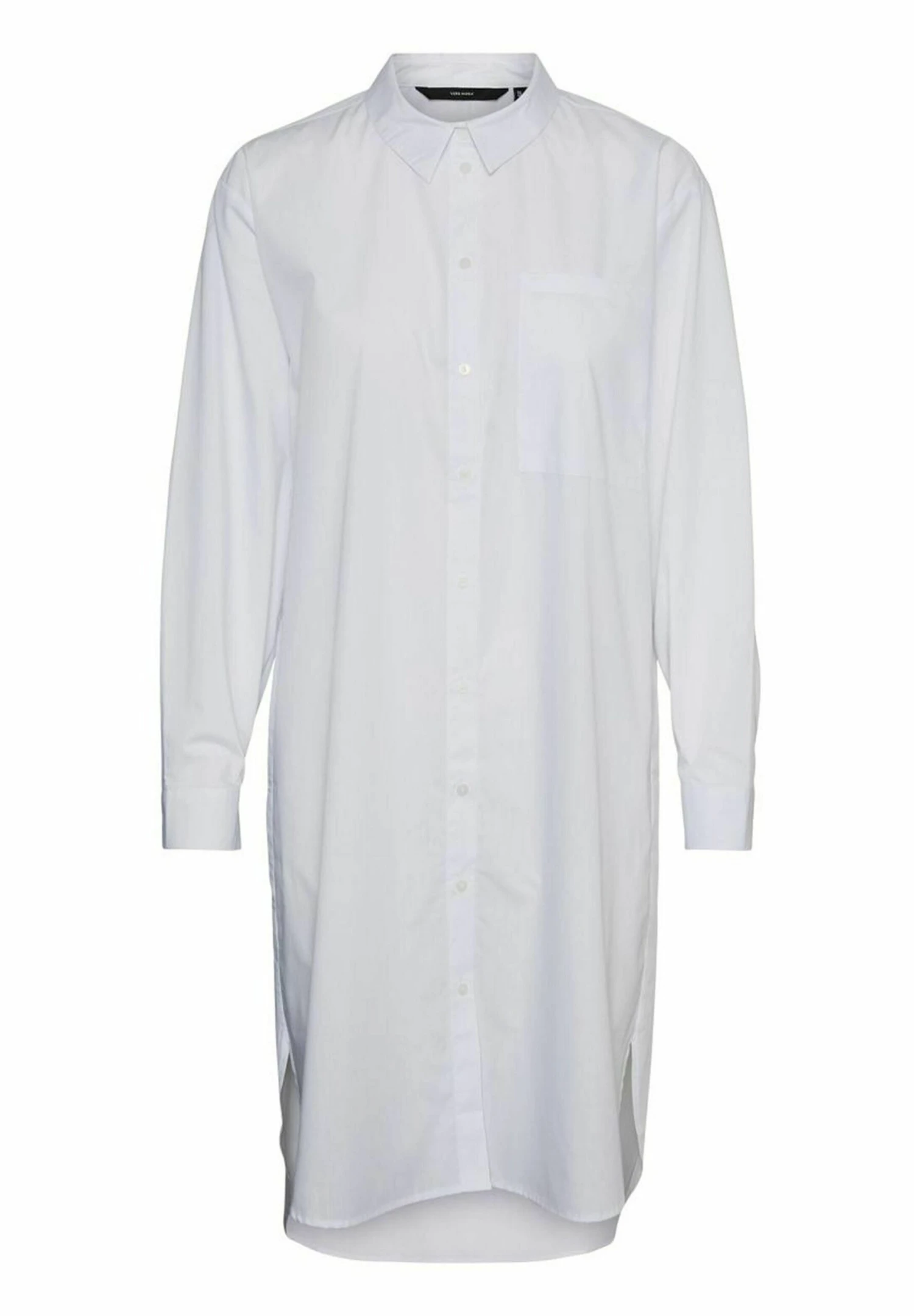 Vero Moda VmellaLong Noos - Overhemdblouse - Bright White 5 Vero Moda VmellaLong Noos - Overhemdblouse - Bright White - Afbeelding 5