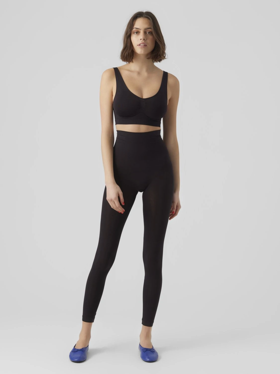 Vero Moda Vmtammy Seamless Bra 2 Pack - Bustier - Black 2 Vero Moda Vmtammy Seamless Bra 2 Pack - Bustier - Black - Afbeelding 2