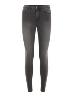 Vero Moda Vmtanya Piping - Jeans Skinny Fit - Dark Grey Denim -Vero Moda 14da84e9c14f4eb3b4dd22ea7b6552b9