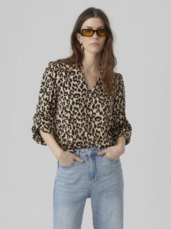 Vero Moda Vmeasy Volume - Longsleeve - Irish Cream