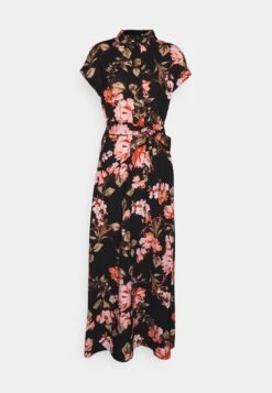 Vero Moda Tall Vmhallie Long Tie Dress - Blousejurk - Black -Vero Moda 174c245343ac41cea06c0bf4160dfc65