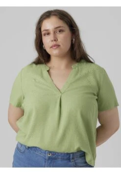 Vero Moda Curve Vmmymilo Top - Blouse - Reseda -Vero Moda 1a221cca71da4199916c3ca09b2d062c