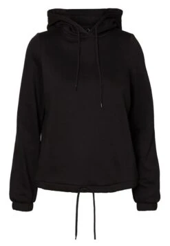 Vero Moda Vmnatalia Drawstring Hood- Hoodie - Black -Vero Moda 1ba2714515084c6b8386d2473103c25f