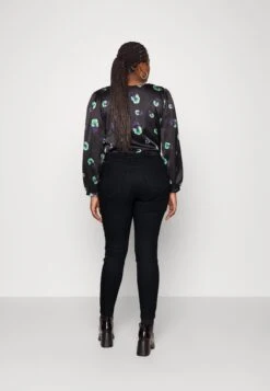 Vero Moda Curve Vmrudy Jegging - Slim Fit Jeans - Black -Vero Moda 1ca09fdddfc8469797e6804fc8f0c0ff