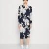 Vero Moda Vmtally Maxi Shirt Dress - Blousejurk - Night Sky