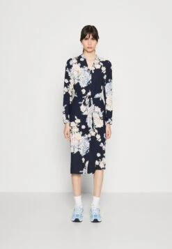 Vero Moda Vmtally Maxi Shirt Dress - Blousejurk - Night Sky