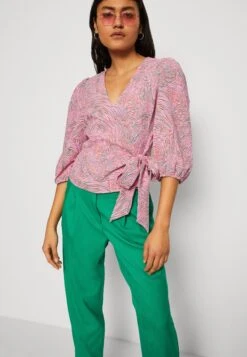 Vero Moda Vmpepper Aya Wrap - Blouse - Cyclamen/Pepper -Vero Moda 1d1b9abc38d14ad6a810967108327cc8