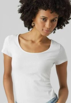 Vero Moda 2 PackMit Kurzen Ärmeln- T-Shirt Basic - Bright White 9 Vero Moda 2 PackMit Kurzen Ärmeln- T-Shirt Basic - Bright White -Vero Moda 1d2898997dc048819bfd7f8d1305313c