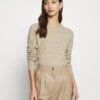 Vero Moda Vmdoffy O Neck Noos - Trui - Sepia Tint