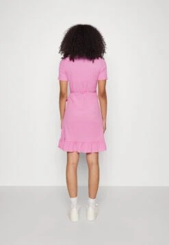 Vero Moda Tall Vmhaya Short Dress - Jurk - Cyclamen -Vero Moda 1ed6219024a346e38ecc0d0f25f0ab46