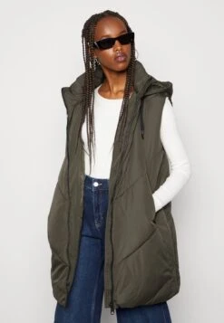 Vero Moda Vmbeverly Waistcoat - Bodywarmer - Peat -Vero Moda 20214f141ebc4696bddea331293b49e6