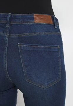 Vero Moda Vmtanya Piping - Jeans Skinny Fit - Dark Blue Denim -Vero Moda 2483a18bca7542c194b7fc742cc485fa