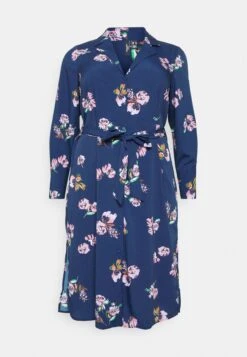 Vero Moda Curve Vmlydia Calf - Blousejurk - Navy Blazer -Vero Moda 24fae0eca1cd4166b24ce96d27ef354c