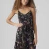 Vero Moda Vmeasy Singlet Mini Dress - Jurk - Black
