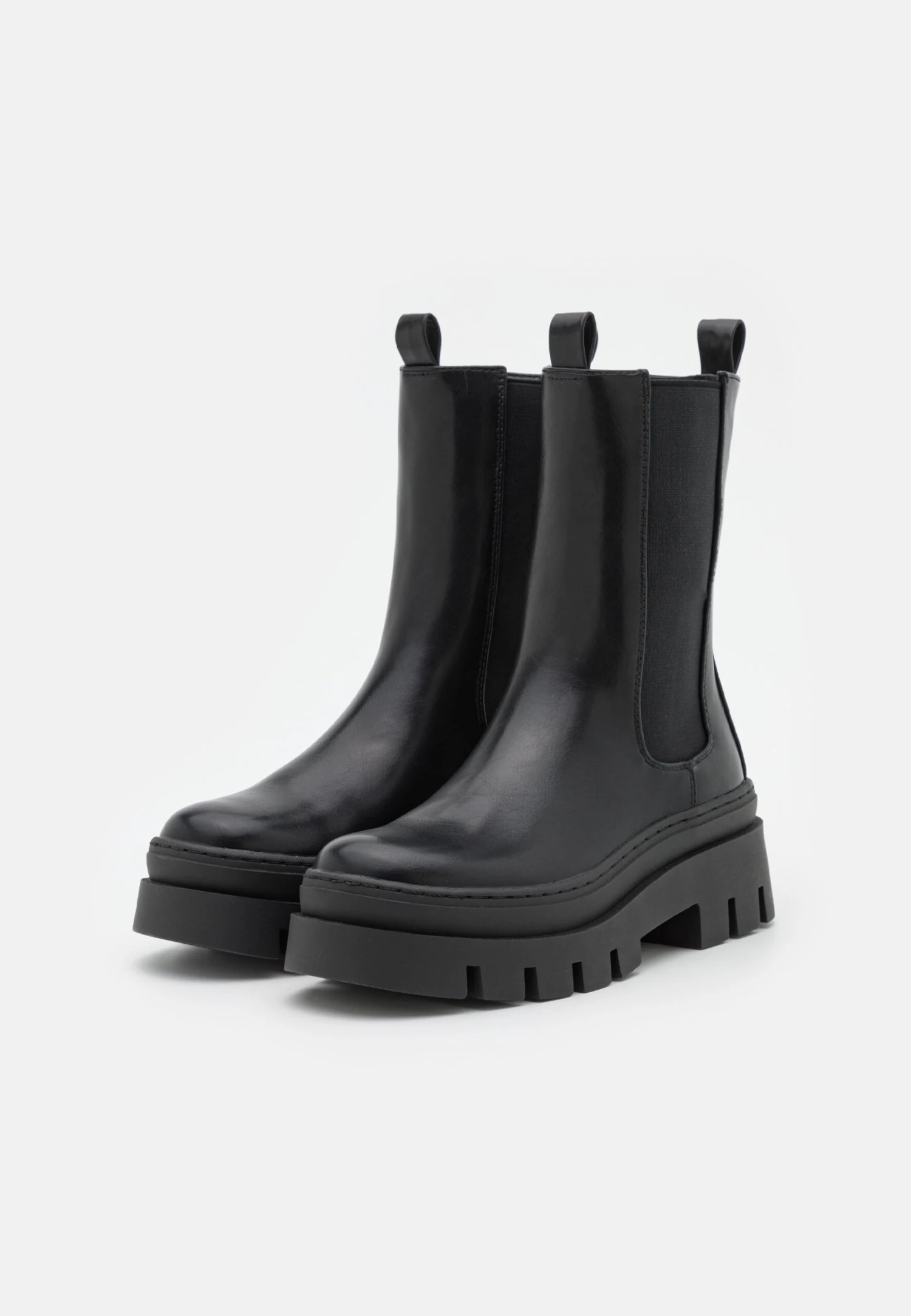 Vero Moda Vmjuliana Boot - Enkellaarsjes Met Plateauzool - Black 3 Vero Moda Vmjuliana Boot - Enkellaarsjes Met Plateauzool - Black - Afbeelding 3