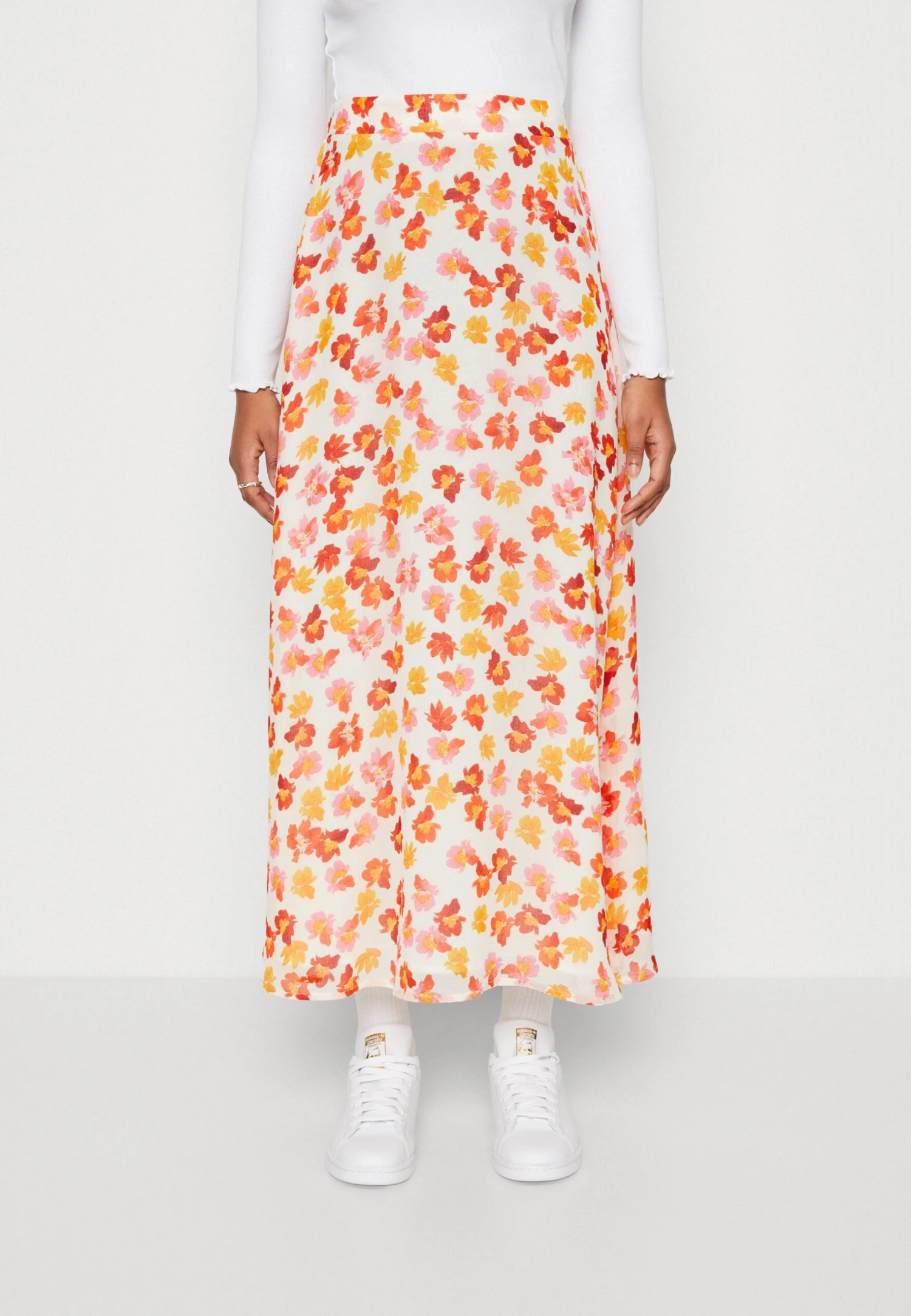 Vero Moda Vmruna Ancle Skirt - Maxirok - Pristine/Runa 1 Vero Moda Vmruna Ancle Skirt - Maxirok - Pristine/Runa