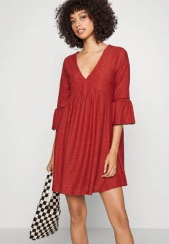 Vero Moda Vmmarcy Short Dress - Jurk - Barn Red -Vero Moda 2af57adaf3e44fcaafe55d6edc026d4c