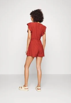 Vero Moda Vmmarcy Playsuit - Jumpsuit - Barn Red -Vero Moda 2cc6773e9f6e4f76aac421b1c56c0d48