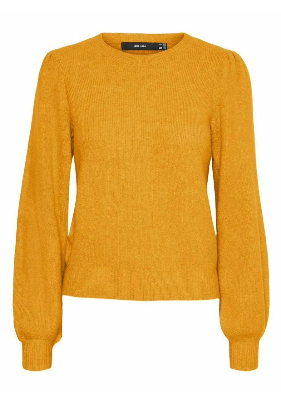 Vero Moda Puffarmel - Trui - Orange Pepper 5 Vero Moda Puffarmel - Trui - Orange Pepper - Afbeelding 5