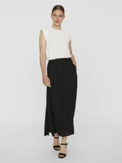 Vero Moda Vmsimply Easy Skirt - A-Lijn Rok - Black