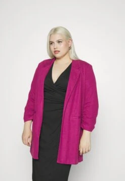 Vero Moda Curve Vmcrica - Halflange Jas - Boysenberry