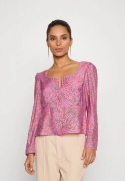 Vero Moda Petite Vmpepper Anea V Neck - Blouse - Cyclamen/Pepper