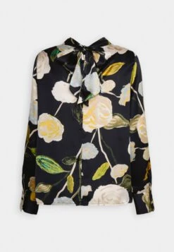 Vero Moda Vmrenee Noa Tie - Blouse - Black/Renee -Vero Moda 33564fa059f3427ba08f795c9e12c8af