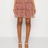 Vero Moda Vmsmilla Short Frill Skirt - A-Lijn Rok - Rose Brown/Vega