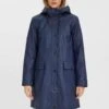 Vero Moda Vmasta Coated Noos - Parka - Navy Blazer