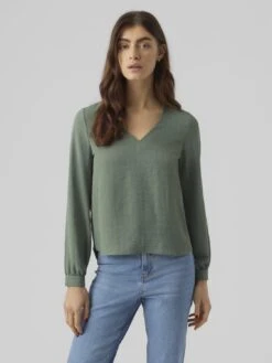 Vero Moda Vmvana V Neck- Blouse - Laurel Wreath