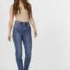 Vero Moda Vmbrenda- Slim Fit Jeans - Medium Blue Denim