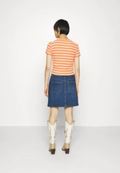 Vero Moda Petite Vmpetra- Minirok - Medium Blue Denim -Vero Moda 3758cc1c369b4509be5c756aa0980fb9