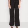 Vero Moda Vmbailey Paperbag Wide Belt Pant - Broek - Black