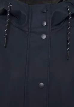 Vero Moda Petite Vmmalou Coated Jacket - Regenjas - Navy Blazer -Vero Moda 3a850c8206c544b7aa7ea24c18a40a63