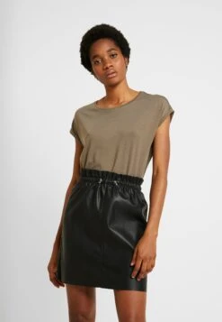 Vero Moda Vmava Plain - T-Shirt Basic - Bungee Cord