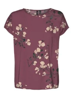 Vero Moda Vmnewhallie New - T-Shirt Print - Dry Rose -Vero Moda 3c5d911e1b0e4da6a812c721640dde6d
